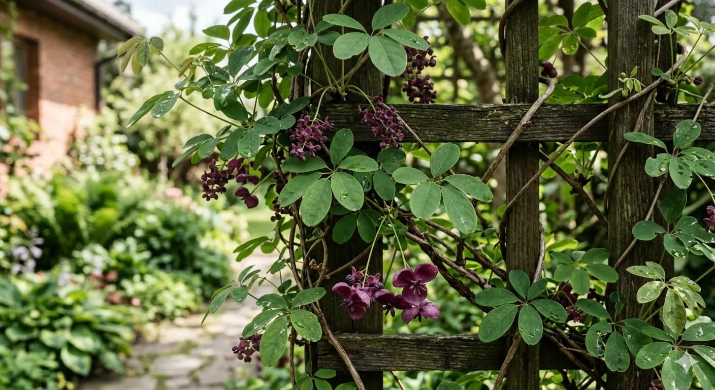 Akebia pięciolistkowa