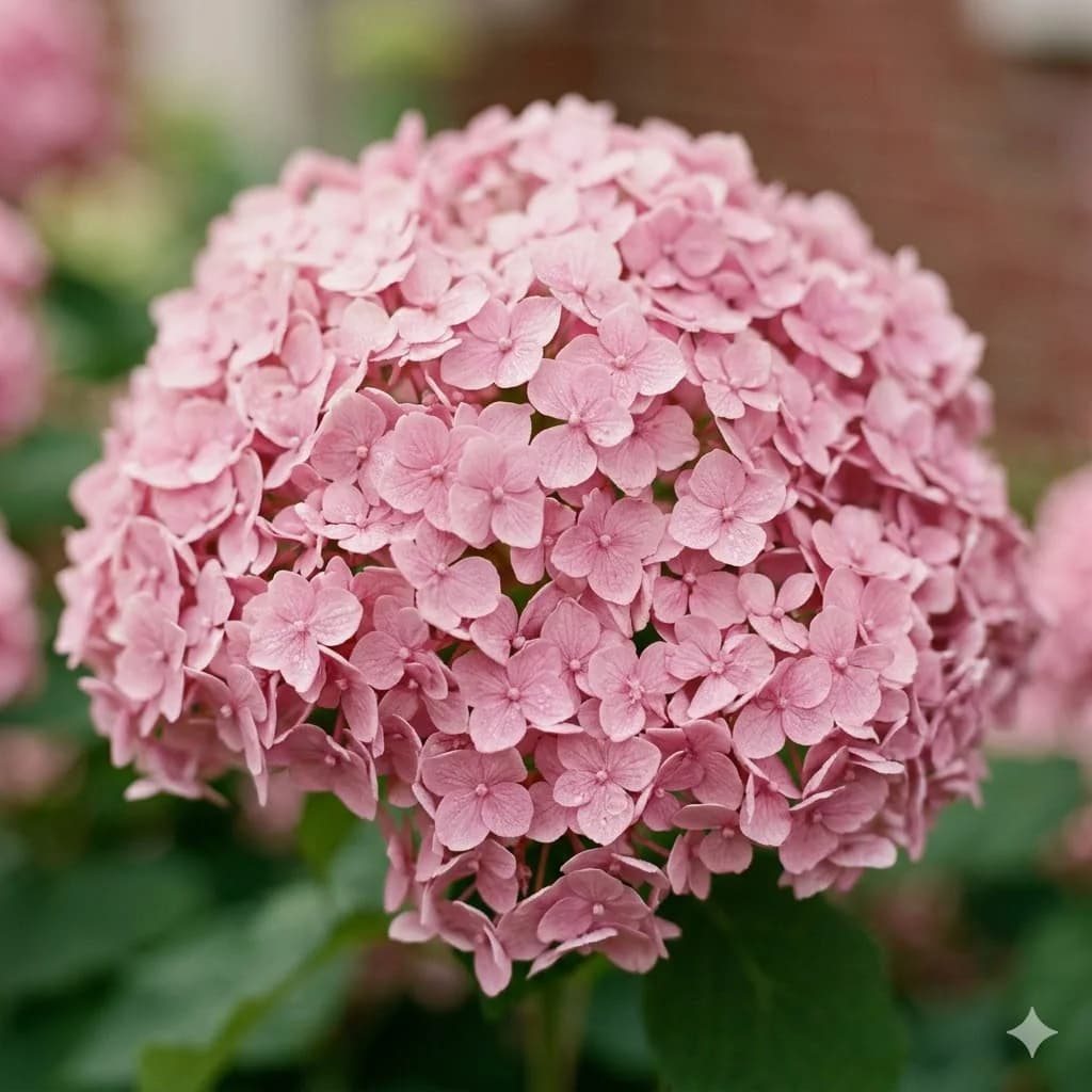 Hortensja krzewiasta 'Pink Annabelle' – zdjęcie 3