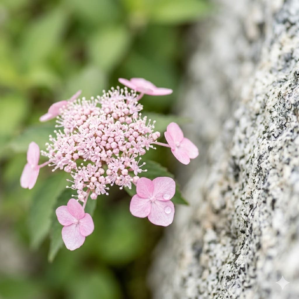 Hortensja piłkowana