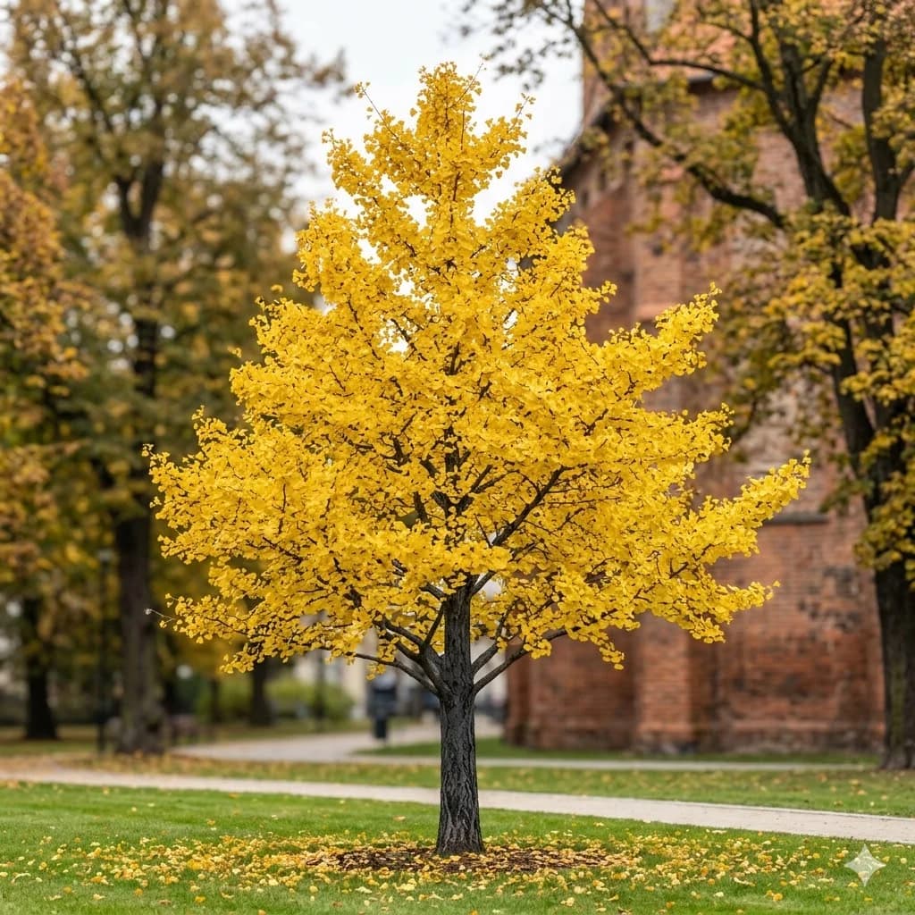 miłorząb dwuklapowy