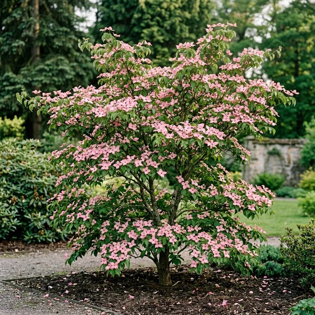 Dereń kousa 'Satomi'