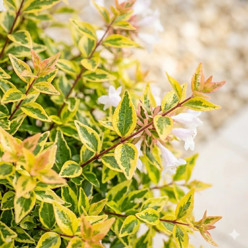 abelia wielkokwiatowa 'Kaleidoscope' – zdjęcie 1