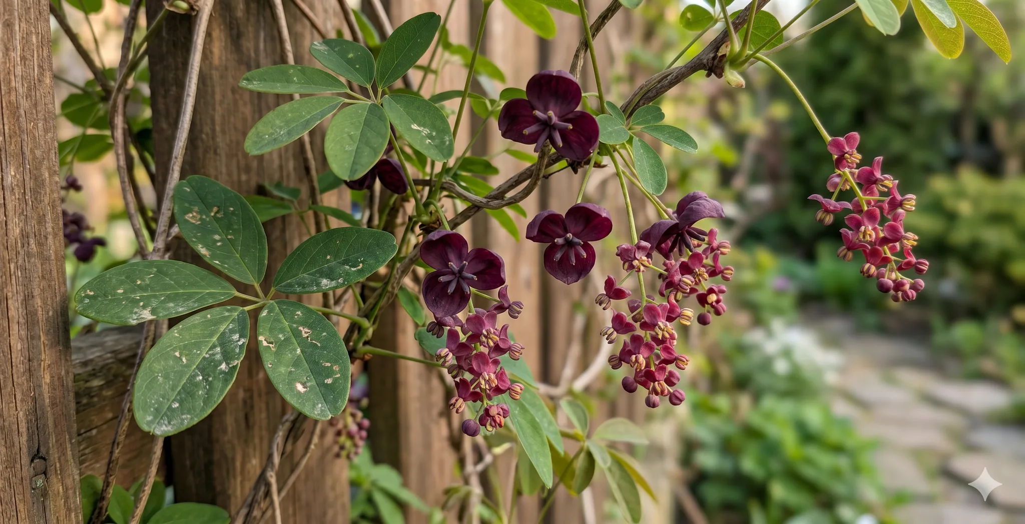 Akebia pięciolistkowa – zdjęcie 1